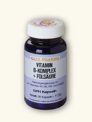 GPH Vitamin B Komplex plus Folsäure Kapseln