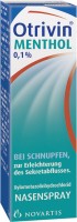 Otrivin® Menthol 0,1%-Nasenspray Otrivin® Menthol 0,1%-Nasenspray