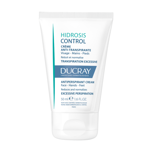 Ducray – HIDROSIS CONTROL Creme für Gesicht, Hände und Füße