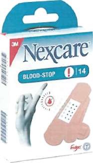 Nexcare Blood Stop Strips 3 Größen 14 Stück