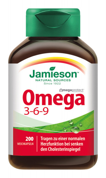 Jamieson Omega 3-6-9 200 Kps.