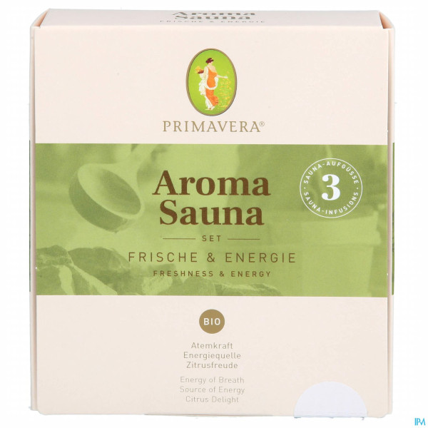 Saunaoel Primavera/aroma Set Frische +energie 1st