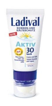 LADIVAL® Aktiv Sonnen- u. Kälteschutz Creme u. Stift LSF 30 20 ml + 3,2 g