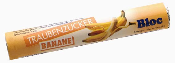 BLOC Traubenzucker Banane