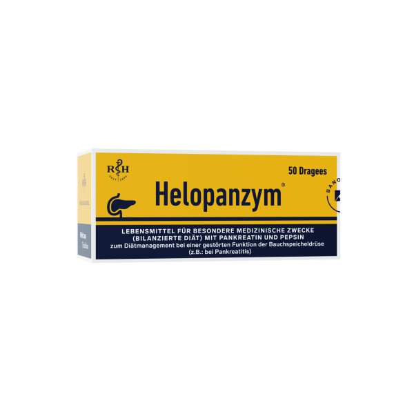 Helopanzym Dragees