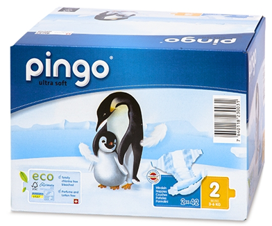 Bio Windeln Mini Jumbo 3-6kg Pinguin – Pingo Swiss