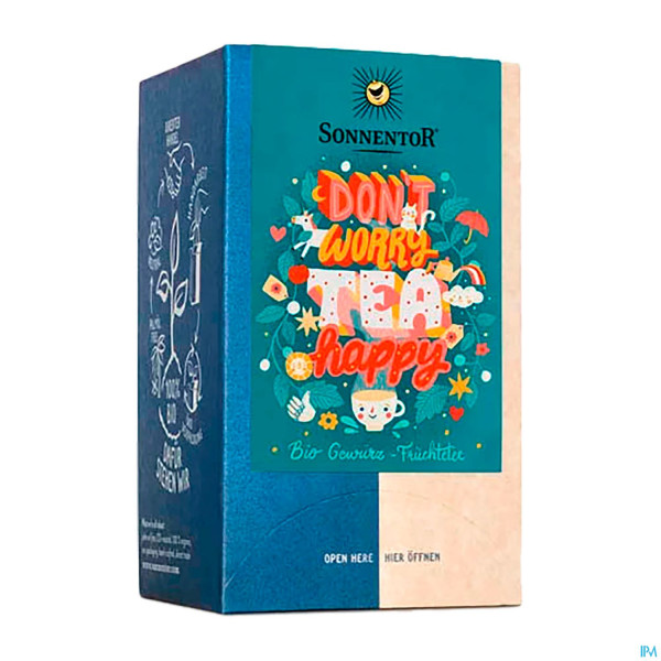 Sonnentor Tee/bio Don't Worry, Tea Happy 02326 18st