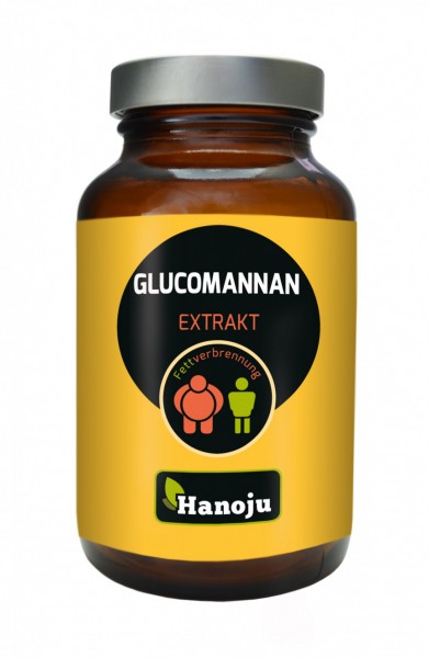 Glucomannan Extrakt Kapseln Hanoju