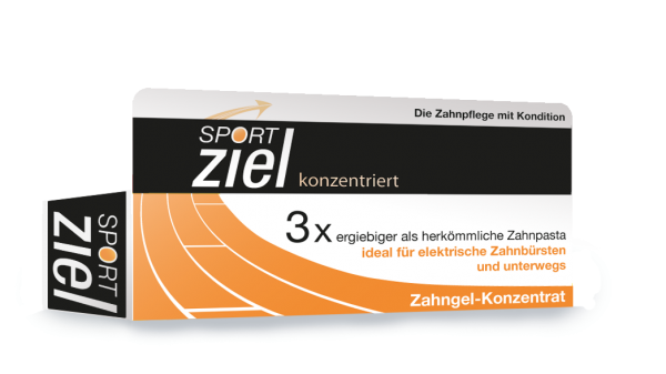 Sport Ziel Zahngel konzentriert ice-mint
