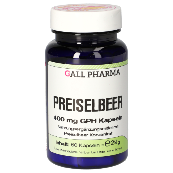 GPH Preiselbeer 400mg Kapseln