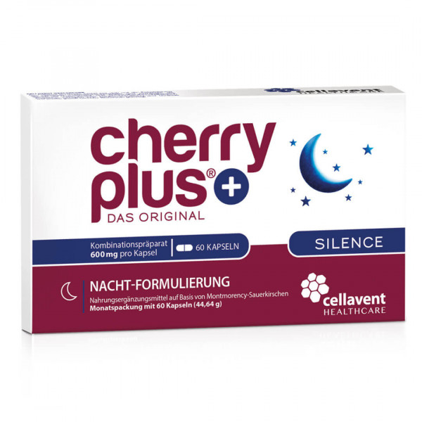 Cherry Plus Silence Montmorency Sauerkirsche Nacht Kapseln