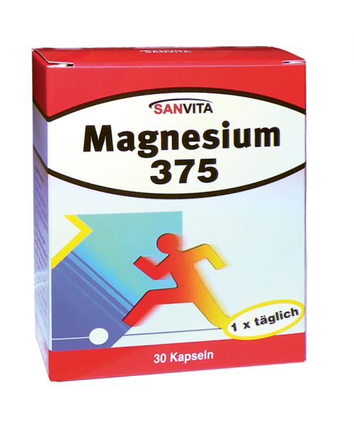 Sanvita Magnesium 375 Kapseln