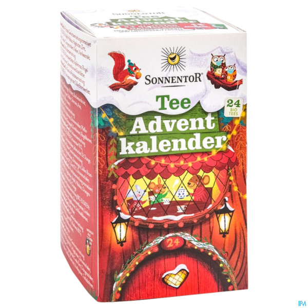 Sonnentor Tee Adventkalender 2025 Edition 2024-2026 24 Aufgussbeutel Bio 02324 24st