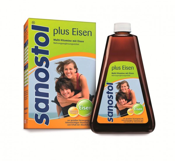 Sanostol® Multi-Vitamine Saft plus Eisen