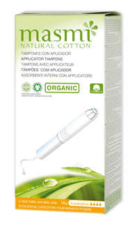 Masmi Organic Care - Bio Tampons Super Plus mit Applikator