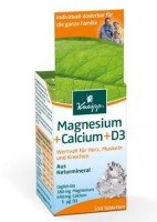 Kneipp Magnesium + Calcium + Vit. D3 150 Stk. Kneipp Magnesium + Calcium + Vit. D3 150 Stk.