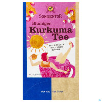 Sonnentor Kurkuma/tee Bio Blumig Beutel 02518 18st Sonnentor Kurkuma/tee Bio Blumig Beutel 02518 18st