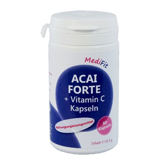 Acai Forte 400mg + Vitamin C Kapseln