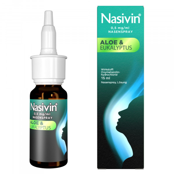 Nasivin 0,5mg/ml Nasenspray plus Aloe Eukalyptus