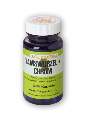 GPH Yamswurzel + Chrom Kapseln