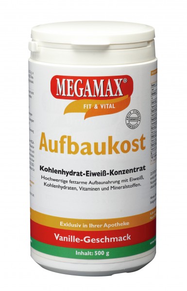 MEGAMAX Aufbaukost Vanille