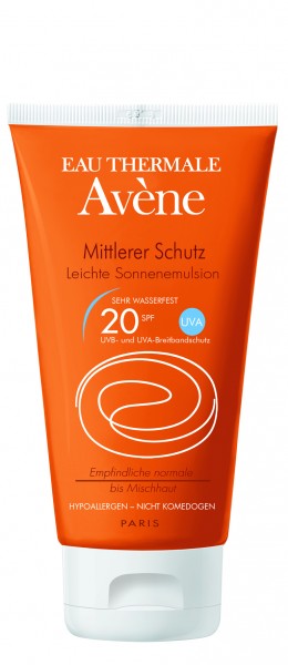 Avène Sonnenemulsion 20