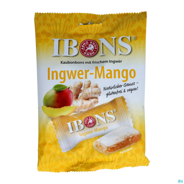 Ibons Kaubonbons Mango Beute 92g