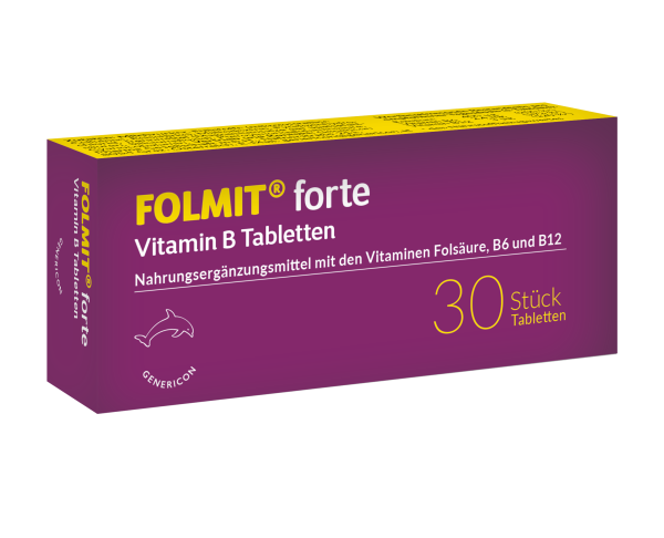 FOLMIT® forte Genericon Vitamin B Tabletten