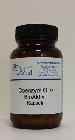 Coenzym Q10 Bioactiv Kapseln Bioflora Ehrmed