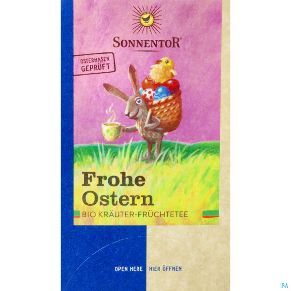 Sonnentor Kraeutertee/bio Frohe Ostern 02577 18st