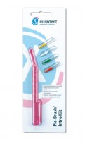 Miradent Pic Brush Intro Kit mit 4 Bürsten Miradent Pic Brush Intro Kit mit 4 Bürsten