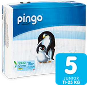 Bio Windeln Junior 12-25kg Pinguin – Pingo Swiss