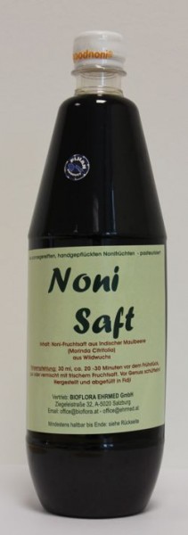 Noni Bio Saft Pur Biolfora Ehrmed