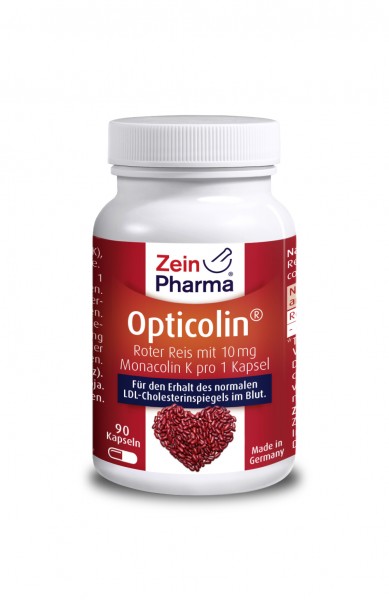 Zeinpharma Opticolin Roter Reis Kapseln