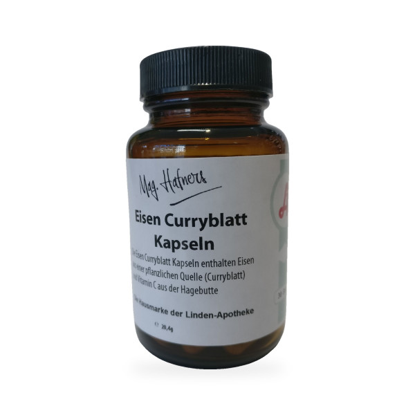 Mag. Hafners Eisen-Curryblatt Kapseln