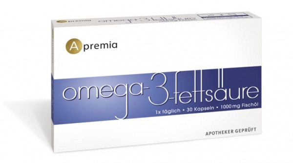 Apremia Omega 3 Fettsäuren 30 Kapseln