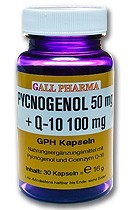 GPH Pycnogenol 50mg + Q10 100mg Kapseln