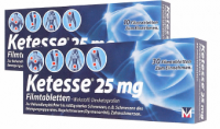 Ketesse Filmtabletten 25mg Ketesse Filmtabletten 25mg