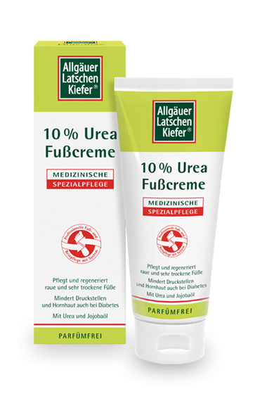 Allgäuer Latschenkiefer 10% Urea Fußcreme 100ml