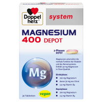 Doppelherz system MAGNESIUM 400 DEPOT - 2-PHASEN DEPOT Doppelherz system MAGNESIUM 400 DEPOT - 2-PHASEN DEPOT