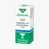 Apozema Gedächtnis-und Konzentrations-Tropfen Nr.17 Apozema Gedächtnis-und Konzentrations-Tropfen Nr.17