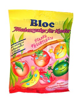 BLOC Traubenzucker Kinder Beutel