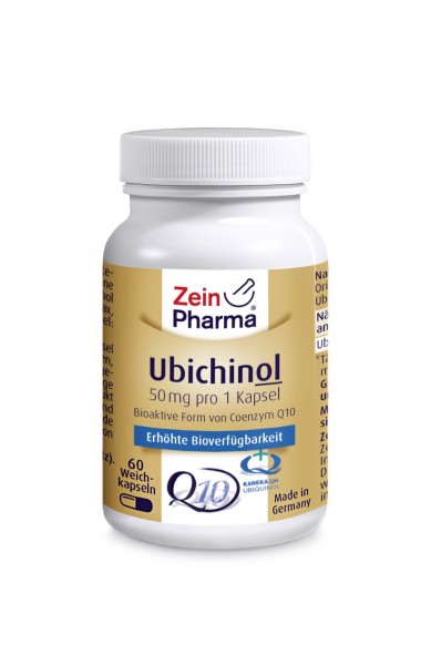 Zeinpharma Ubichinol 50 mg Kapseln