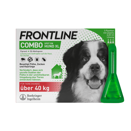 Frontline Combo Spot on für sehr große Hunde über 40kg