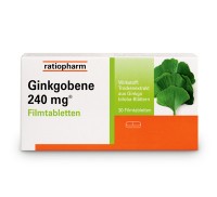 Ginkgobene Filmtabletten 240mg Ginkgobene Filmtabletten 240mg