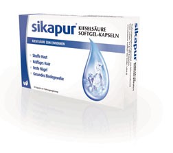 Sikapur Kieselsäure Softgel-Kapseln