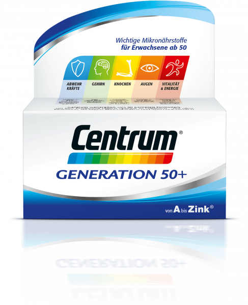 Centrum Generation 50+ Filmtabletten