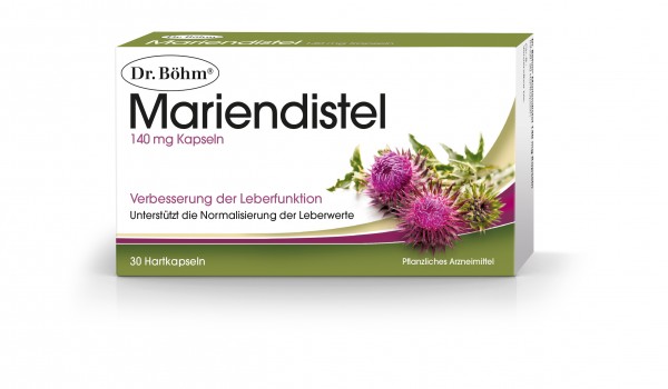 Dr. Böhm Mariendistel 140 mg Kapseln