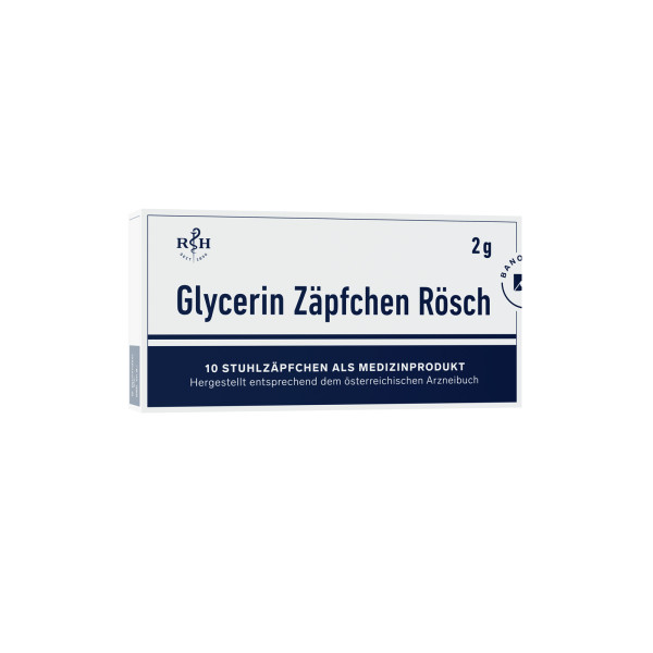Glycerin Zäpfchen Rösch