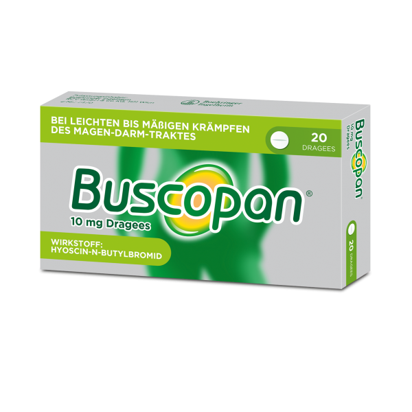 Buscopan® 10 mg – Dragees